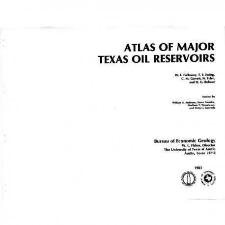 AT0004. Atlas of Major Texas Oil Reservoirs: Database
