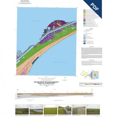 OFM0238D. Geologic Map of the Flake Quadrangle, Texas Gulf of Mexico Coast - Downloadable PDF