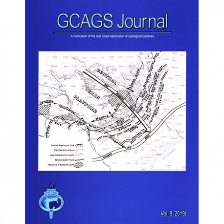 GCAGS J08. GCAGS Journal, Volume 8 (2019)