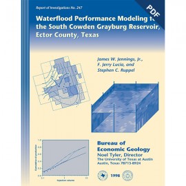 Waterflood Performance Modeling...South Cowden Grayburg Reservoir, Ector County, Texas. Digital Download