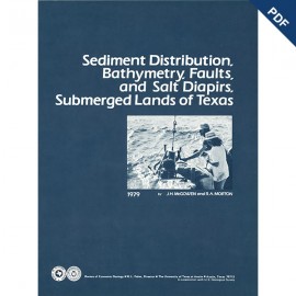 SR0008D. Sediment Distribution, Bathymetry, Faults, and Salt Diapirs...Texas