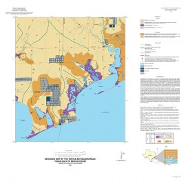 OFM0251. Geologic Map of the Turtle Bay Quadrangle, Texas Gulf of Mexico Coast