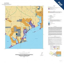 OFM0251. Geologic Map of the Turtle Bay Quadrangle, Texas Gulf of Mexico Coast