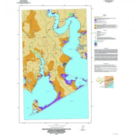 OFM0247. Geologic Map of the Olivia and Part of Keller Bay Quadrangle, Texas Gulf of Mexico Coast