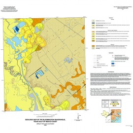 OFM0246. Geologic Map of the Bloomington Quadrangle, Texas Gulf of Mexico Coast