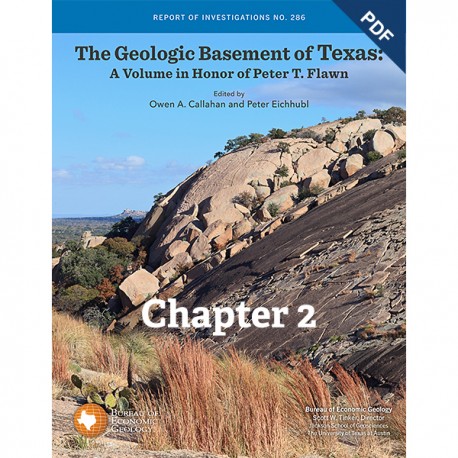RI0286C2D. The structure of the geologic basement in Texas