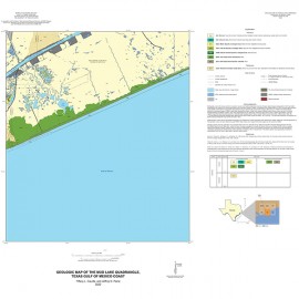 Geologic map of the Mud Lake quadrangle, Texas Gulf of Mexico Coast