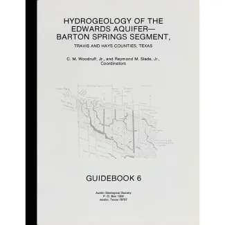 Hydrogeology of Edwards Aquifer-Barton Springs Segment, Travis and Hays Counties, Texas