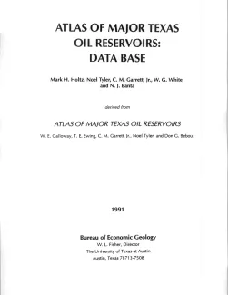 Atlas of Major Texas Oil Reservoirs: Database