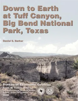 Down to earth at Tuff Canyon, Big Bend National Park, Texas