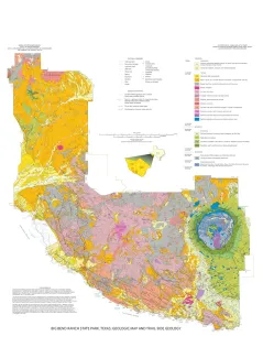 Down to earth at Big Bend Ranch State Park, Texas:  geologic map and trail-side geology