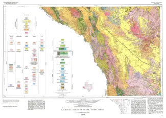 Geologic Atlas of Texas, Marfa sheet