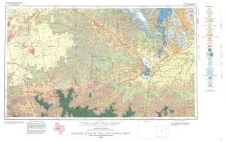 Geologic Atlas of Texas, San Angelo sheet