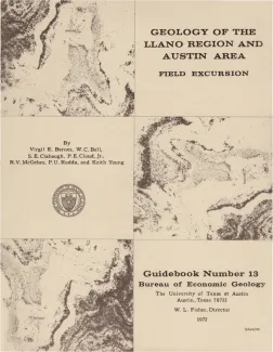 Geology of the Llano region and Austin area: field excursion