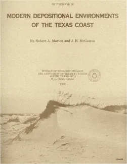Modern depositional environments of the Texas coast