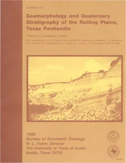 Geomorphology and Quaternary stratigraphy of the Rolling Plains, Texas Panhandle