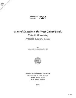 Mineral deposits in the west Chinati stock, Chinati Mountains, Presidio County, Texas