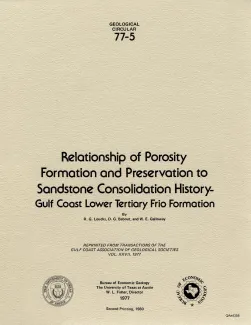 Relationship of porosity formation and preservation to sandstone consolidation history -- Gulf coast Lower Tertiary Frio Formation
