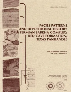 Facies patterns and depositional history of a Permian Sabkha complex -- Red Cave Formation, Texas panhandle