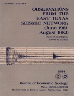 Observations from the east Texas seismic network (June 1981 - August 1982)