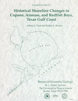 Historical shoreline changes in Copano, Aransas, and Redfish Bays, Texas Gulf coast