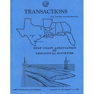 GCAGS Transactions Volume 12 (1962), New Orleans