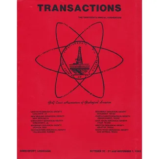 GCAGS Transactions Volume 13 (1963) Shreveport