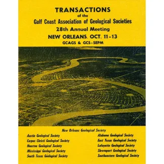 GCAGS Transactions Volume 28 (1978) New Orleans