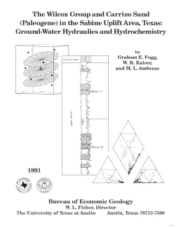 The Wilcox Group and Carrizo Sand (Paleogene) in the Sabine Uplift Area, Texas: Ground-water Hydraulics and Hydrochemistry