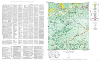 Geologic map of the Cain City quadrangle, Gillespie and Kendall Counties, Texas
