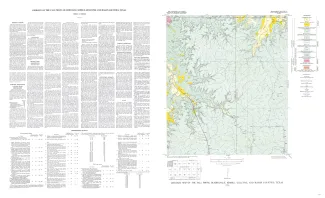 Geologic map of the Fall Prong Quadrangle, Kimble, Gillespie and Mason Counties, Texas