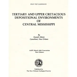 Tertiary and Upper Cretaceous Depositional Environments of Central Mississippi
