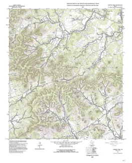 Geologic map of the Tarpley Pass Quadrangle, Texas