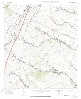 Geologic map of the Jarrell Quadrangle, Texas