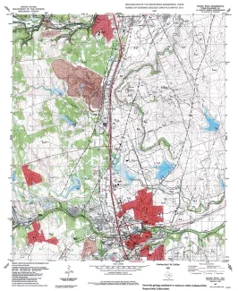 Geologic map of the Round Rock quadrangle, Texas