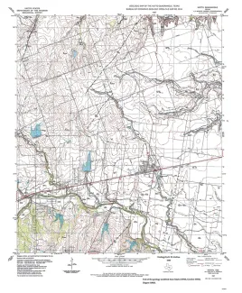 Geologic map of the Hutto Quadrangle, Texas
