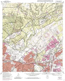 Geologic map of the Longhorn quadrangle, Texas
