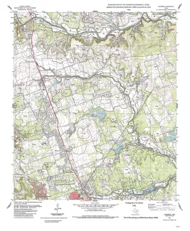 Geologic map of the Leander Quadrangle, Texas