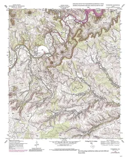 Geologic map of the Youngsport Quadrangle, Texas