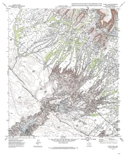 Geologic map of the Cavett Lake quadrangle, Texas