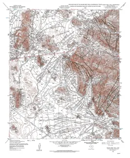 Geologic map of the Helms West Well Quadrangle, Texas