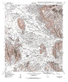 Geologic map of the Hueco Tanks Quadrangle, Texas