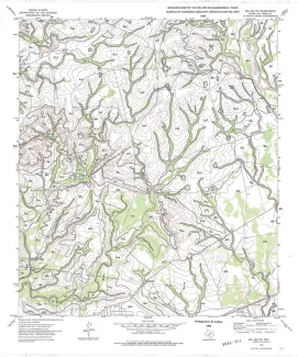 Geologic map of the Del Rio NE Quadrangle, Texas