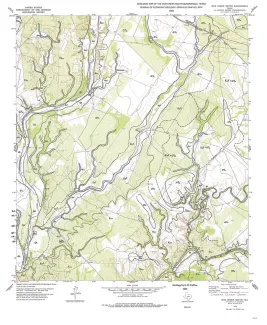 Geologic map of the Mud Creek South quadrangle, Texas