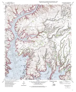 Geologic map of the Rough Canyon Quadrangle, Texas