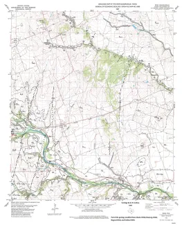 Geologic map of the Weir quadrangle, Texas