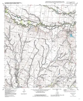 Geologic map of the Coupland quadrangle, Texas