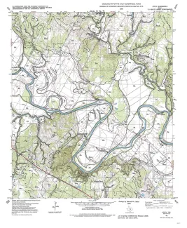 Geologic map of the Utley Quadrangle, Texas