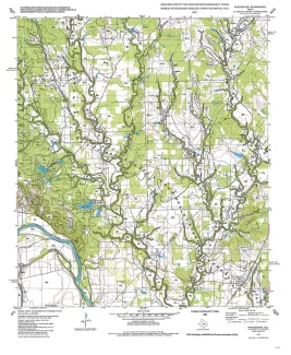 Geologic map of the Winchester quadrangle, Texas