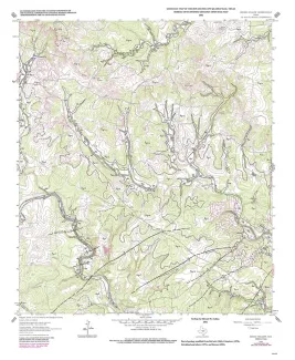 Geologic map of the Rough Hollow quadrangle, Texas